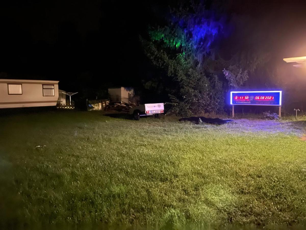 Mobilheim Am Wald Lägenhet Bernau bei Berlin Exteriör bild